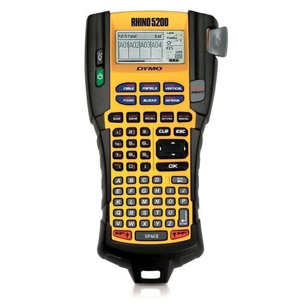 Rhino 5200 labalprinter, Computers en Software, Labelprinters, Ophalen, Zo goed als nieuw, Qwerty, Dymo