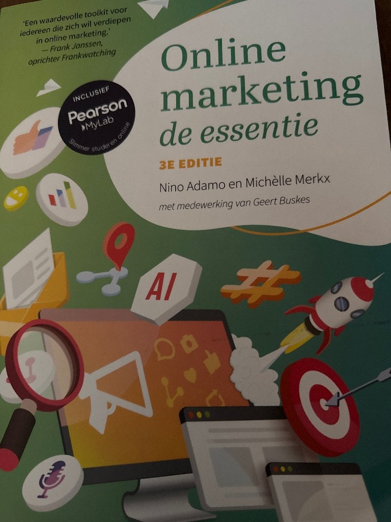 Online marketing de essentie, Verzenden, Nieuw, Economie en Marketing, Pearson