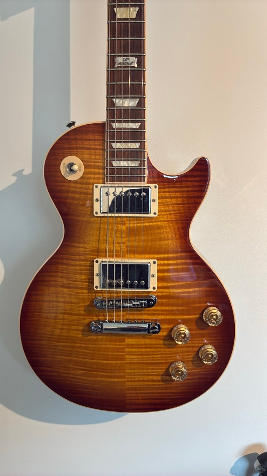 Gibson Les Paul Standard 2014 - 120th Anniversary, Muziek en Instrumenten, Ophalen, Zo goed als nieuw, Solid body, Gibson