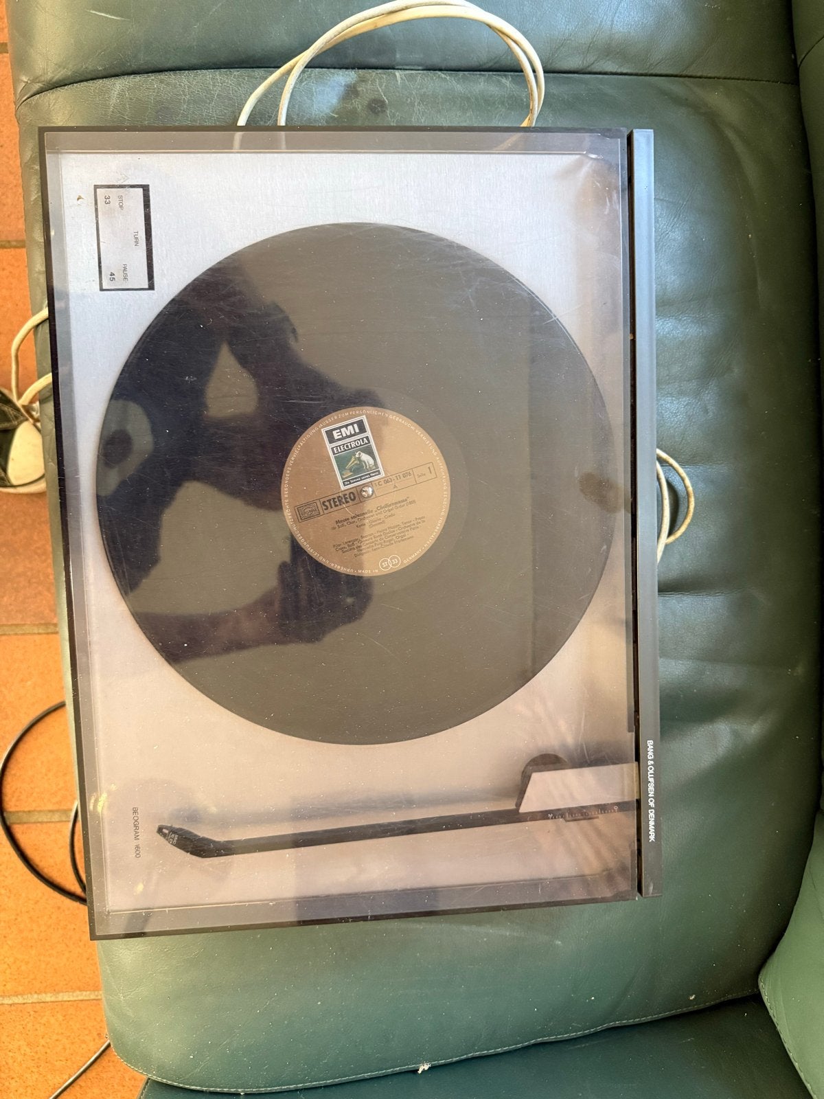 Bang & Olufsen Beogram 1600 Platenspeler, Overige merken, Gebruikt, Automatisch, Ophalen of Verzenden
