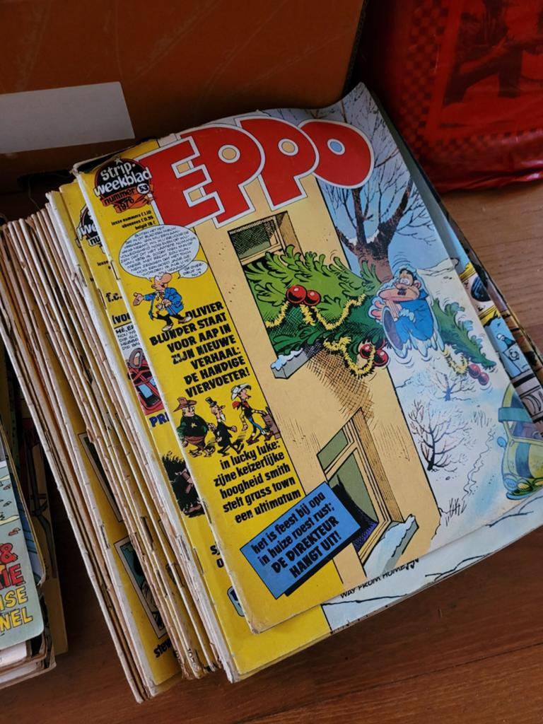 110 Eppo's uit 1976, 1977 en 1978 - Stripweekblad, Ophalen of Verzenden