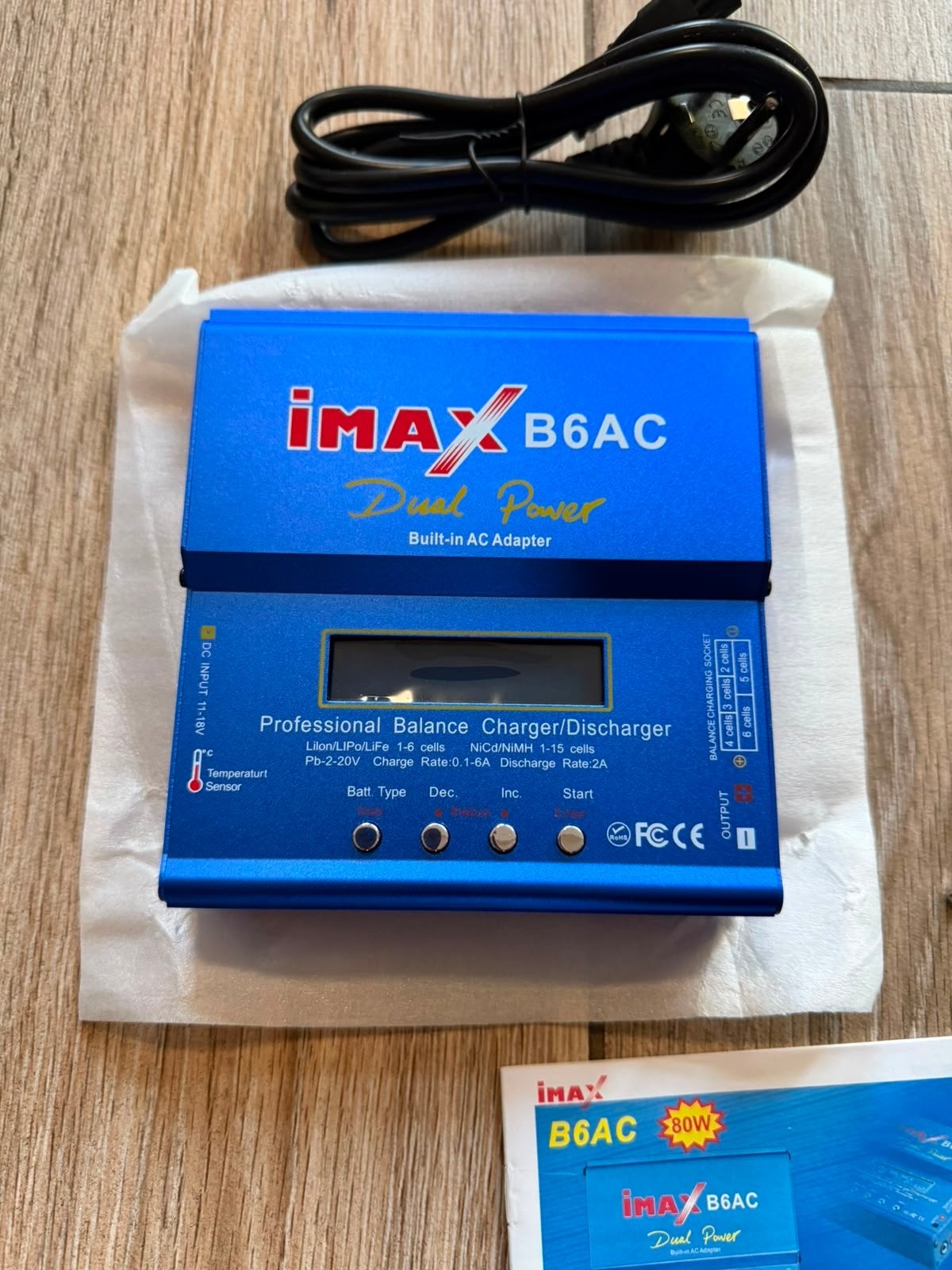 iMAX B6AC Dual Power Professionele Balans Lader/Ontlader, Ophalen, Nieuw