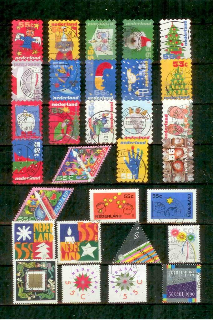 Nederland Kerstzegels # 107, Postzegels en Munten, Postzegels | Nederland, Ophalen, Gestempeld