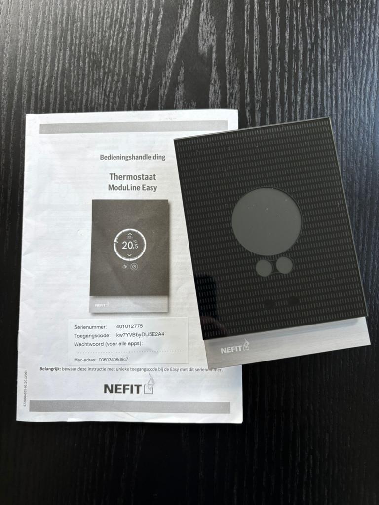 Nefit thermostaat, Ophalen of Verzenden, Zo goed als nieuw
