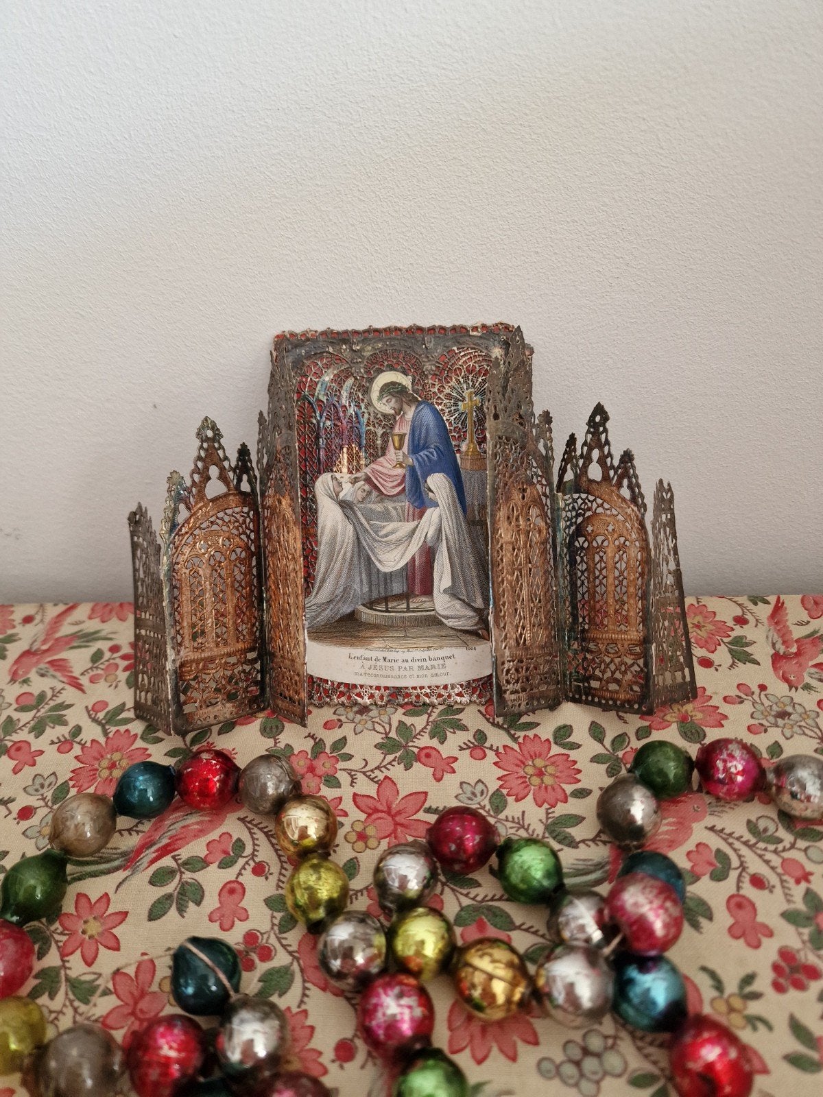 Antieke Kerkkaart 1859, Diversen, Kerst, Ophalen of Verzenden