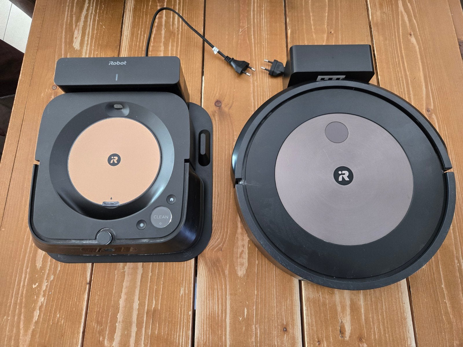 iRobot Roomba i7+ en Braava Jet m6, Witgoed en Apparatuur, Stofzuigers, IRobot, Ophalen of Verzenden, Zo goed als nieuw, Robotstofzuiger
