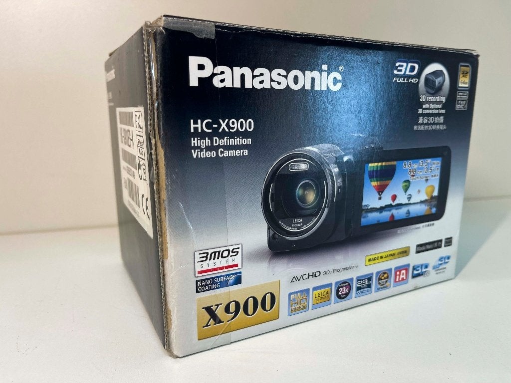Panasonic HC-X900 hoogwaardige Full HD-camcorder-32GB intern, Audio, Tv en Foto, Videocamera's Digitaal, Full HD, N, Panasonic