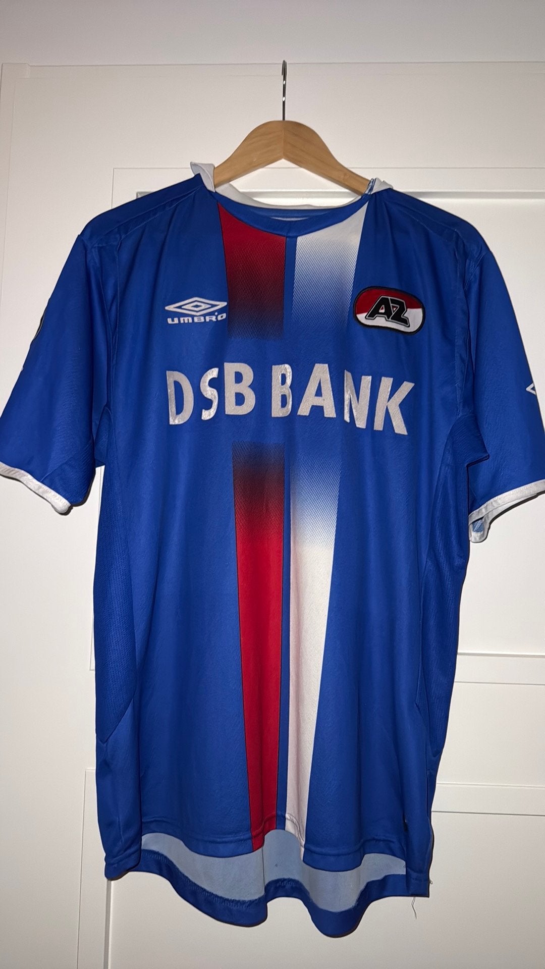 AZ Alkmaar matchworn / issued, Maat M, Ophalen of Verzenden, Zo goed als nieuw, Shirt