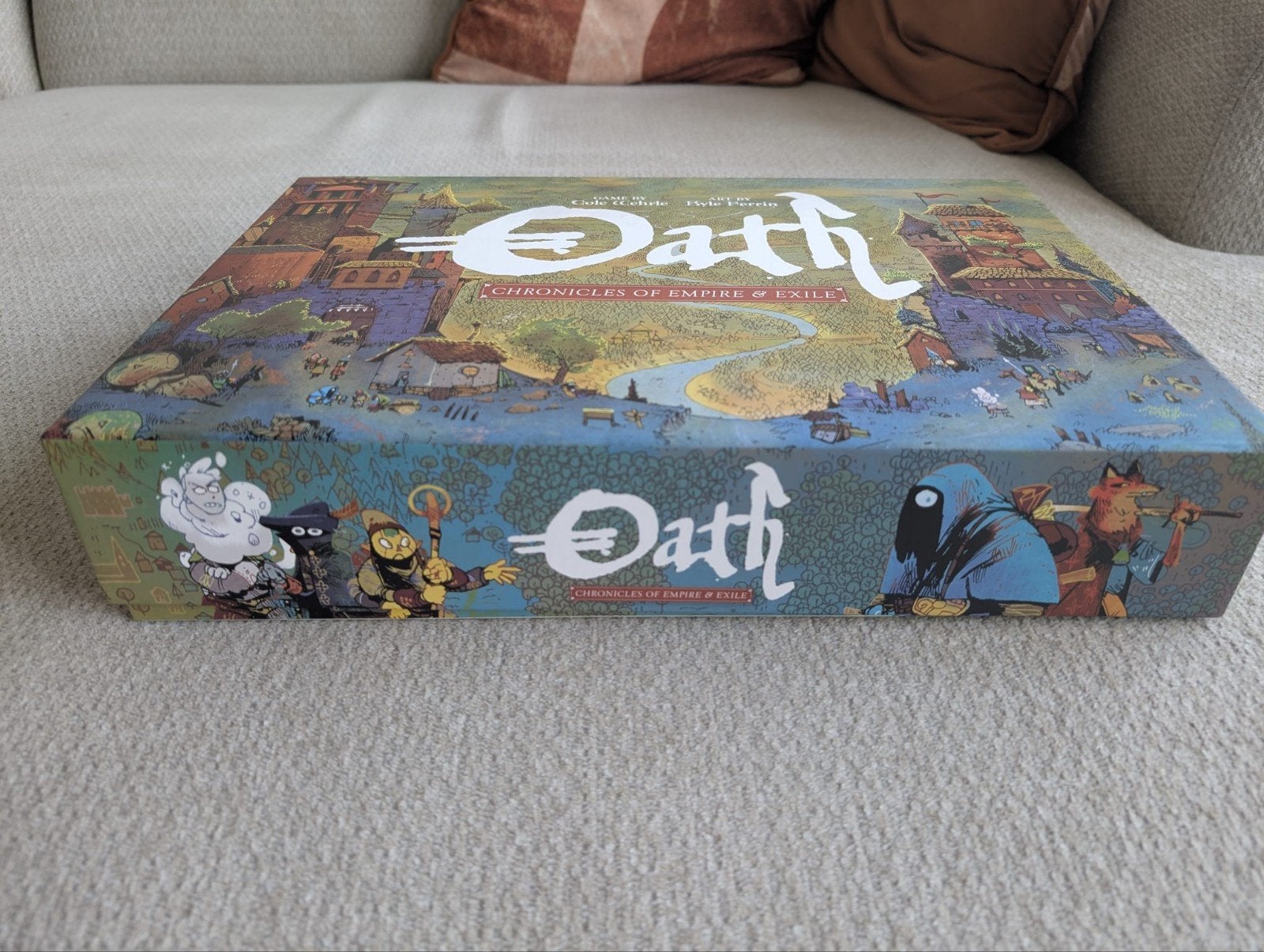 Bordspel Oath: Chronicles of Empire & Exile, Een of twee spelers, Ophalen of Verzenden, Zo goed als nieuw