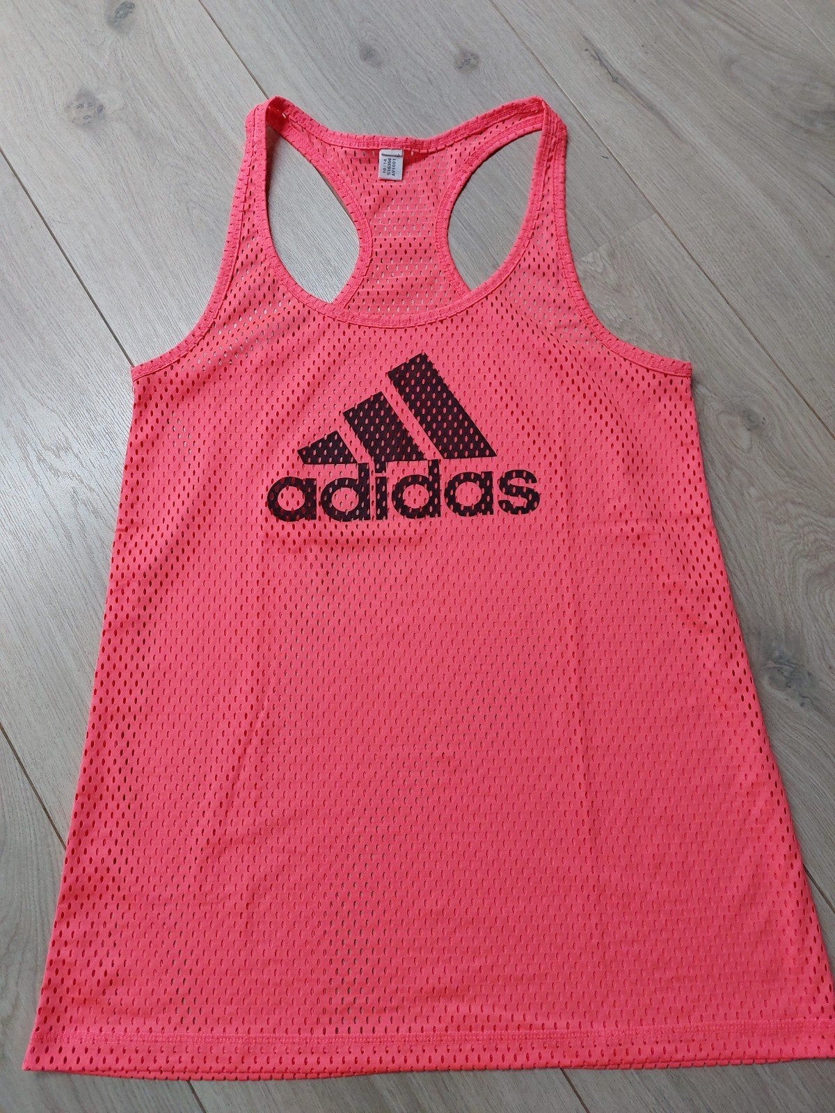 Adidas Sporthemd, Ophalen of Verzenden, Zo goed als nieuw, Maat 38/40 (M), Oranje