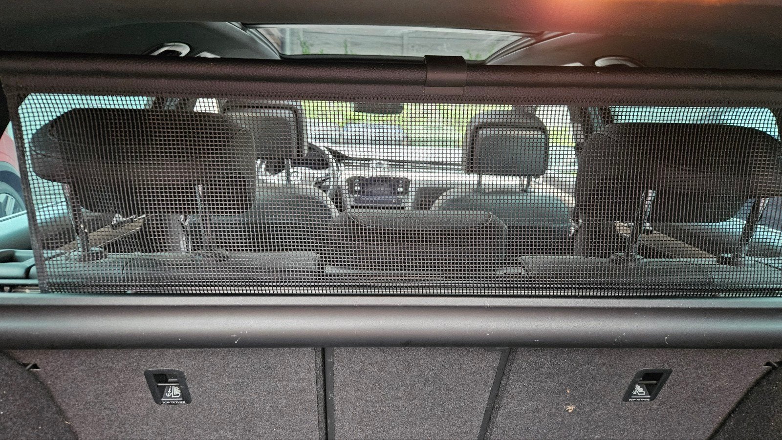 Demontabel scheidingsnet/ bagagenet VW Passat, Ophalen of Verzenden, Zo goed als nieuw