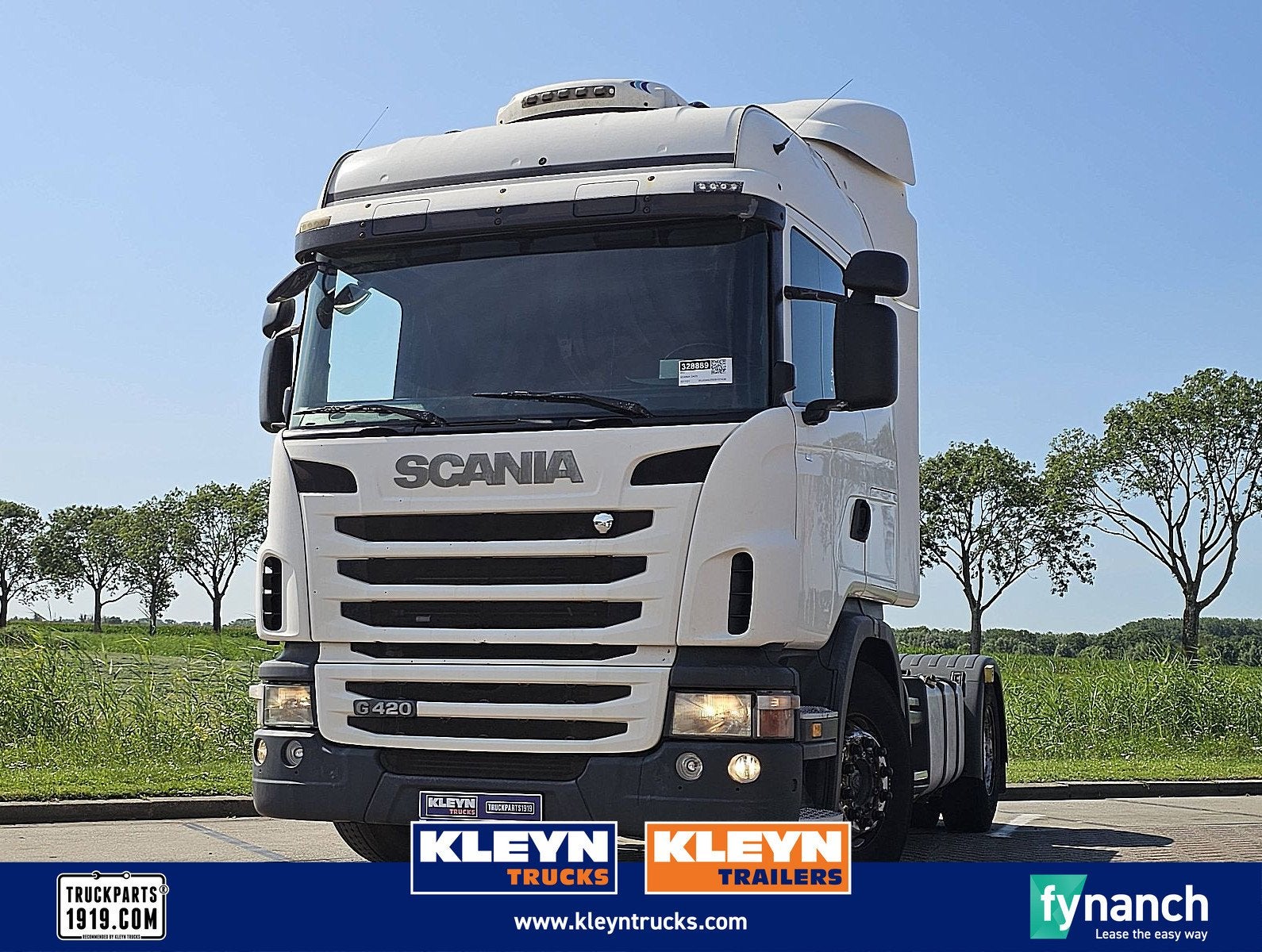 SCANIA G420 clima retarder, Auto's, Automaat, Euro 5, Scania, Wit