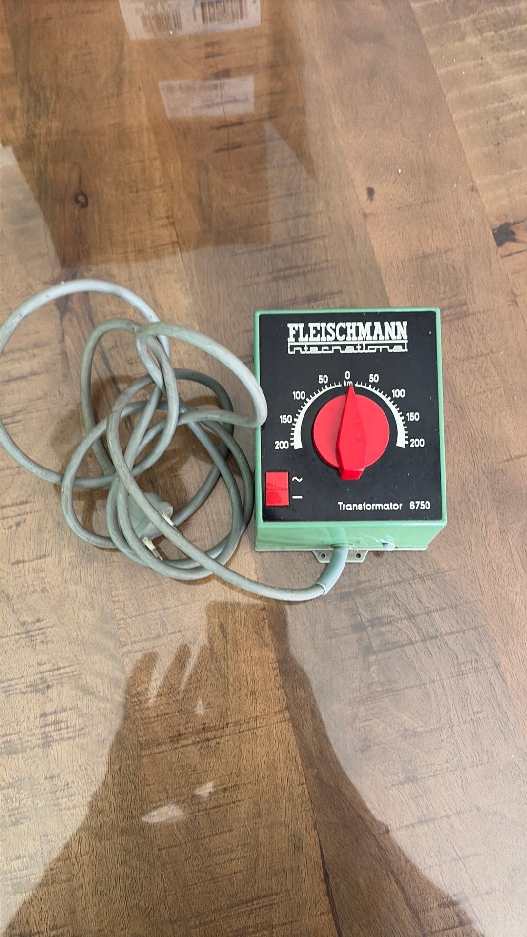 Fleischmann Transformator 6750 voor modeltreinen, Gebruikt, Fleischmann, Ophalen of Verzenden, Transformator of Voeding
