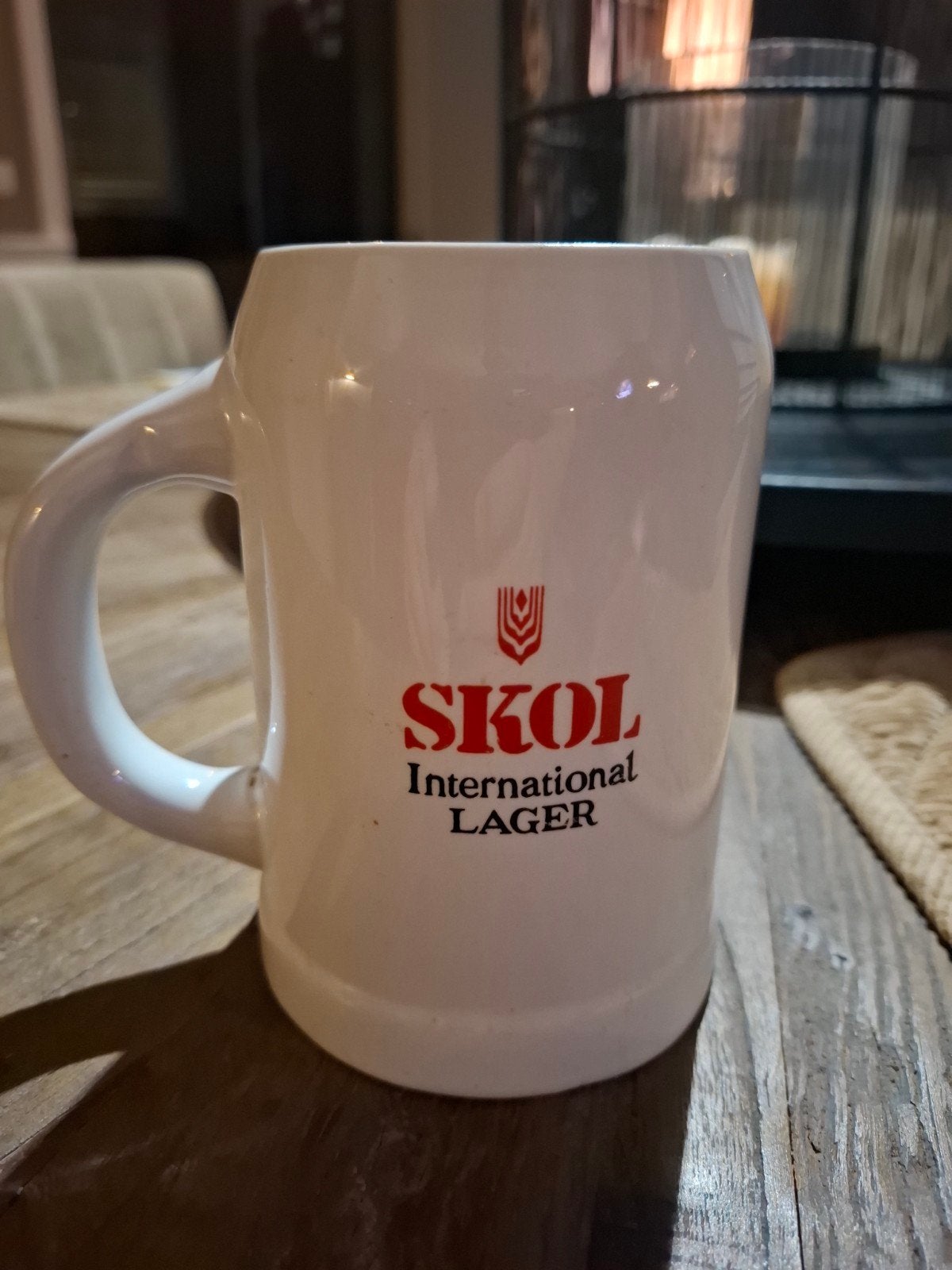 Skol witte bierpul, Ophalen of Verzenden