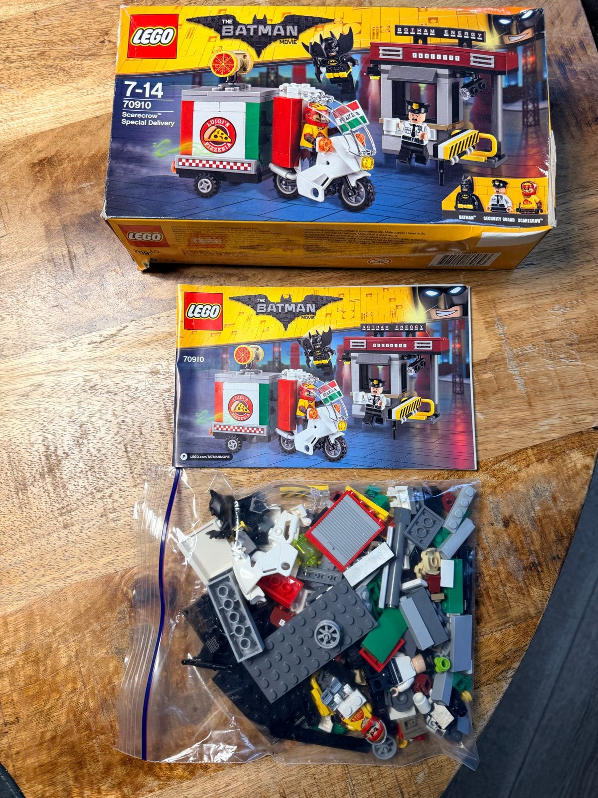 LEGO The Batman Movie 70910 Scarecrow Special Delivery, Ophalen, Zo goed als nieuw, Overige merken