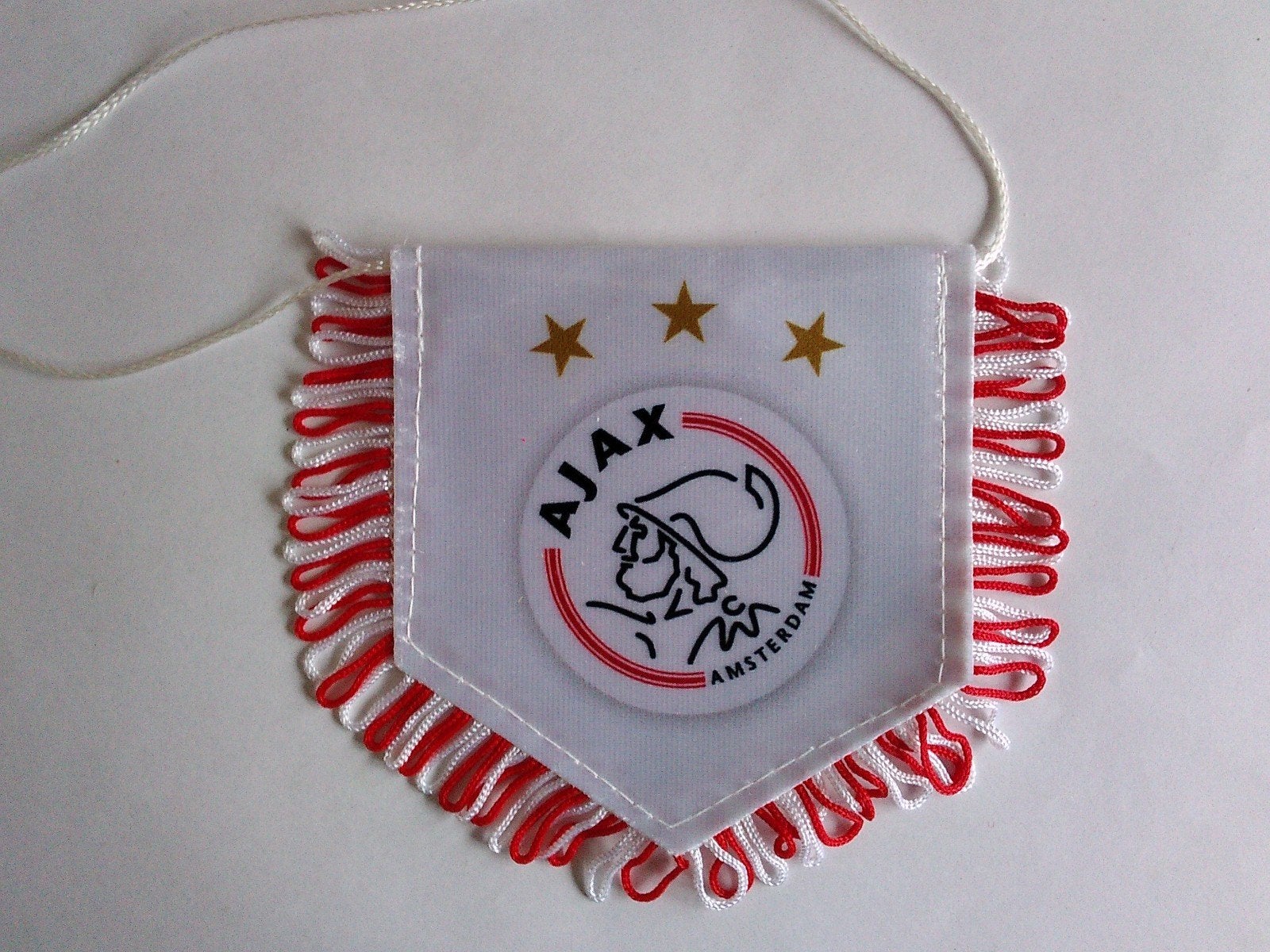 Ajax vaantje logo + 3 sterren, Verzenden, Ajax, Vaantje of Sjaal