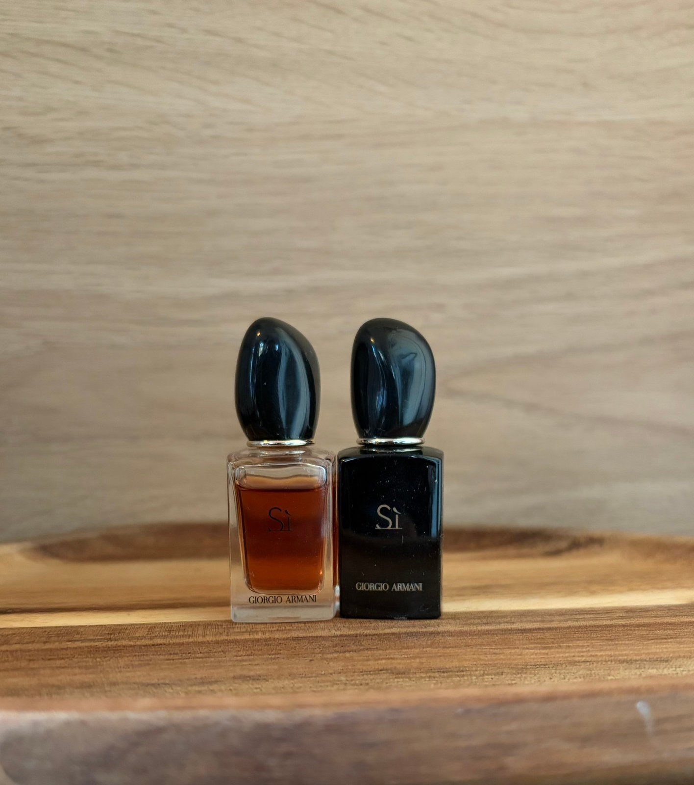 2 x Armani Miniatuur - Si edp & Si Intense, Verzenden, Nieuw, Miniatuur, Gevuld