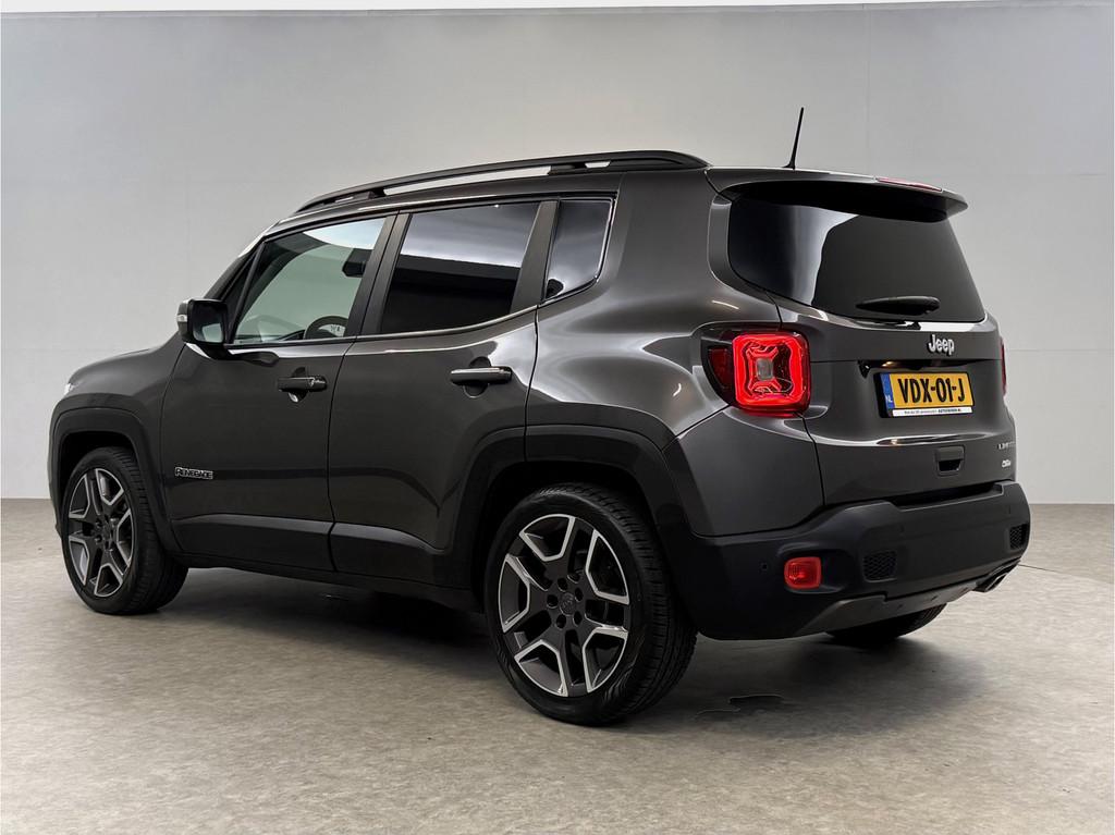 Jeep Renegade 1.3T Limited 151PK | Grijs Kenteken | VAN | Ca, Auto's, Bestelauto's, Stof, Gebruikt, 4 cilinders, Parkeersensor