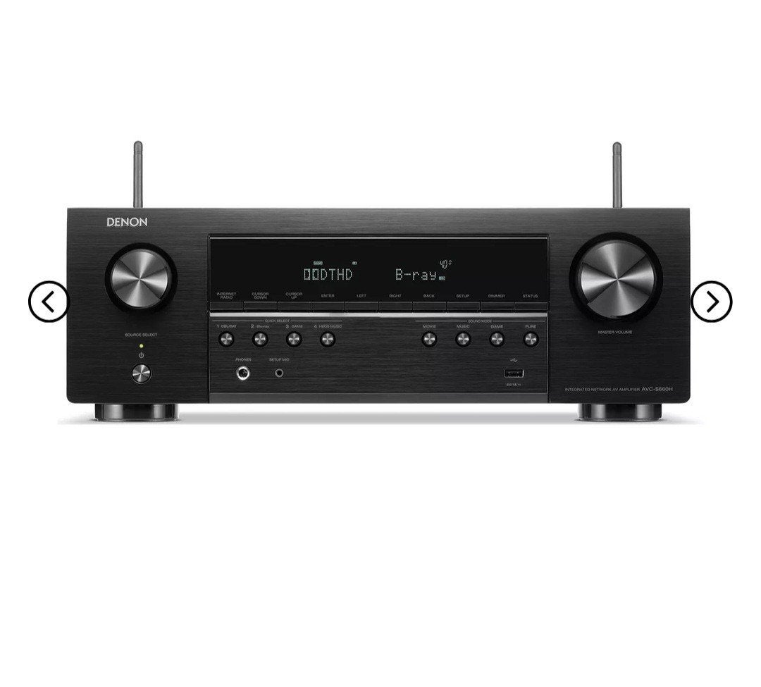 Denon AVR-S660H, Ophalen, Denon, Zo goed als nieuw, 120 watt of meer