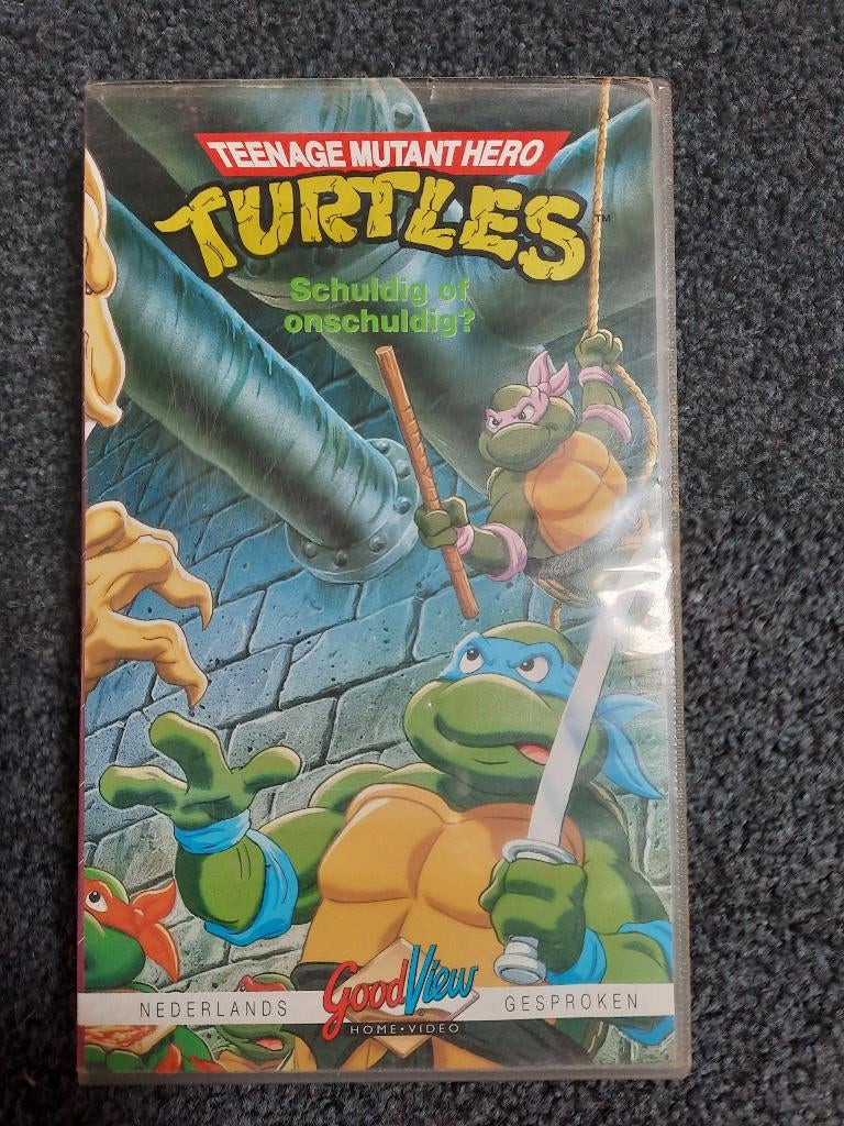 TEENAGE MUTANT HERO TURTLES Deel 6! Aktie Tekenfilm Op VIDEO, Tekenfilm, Verzenden, Alle leeftijden, Kinderprogramma's en -films