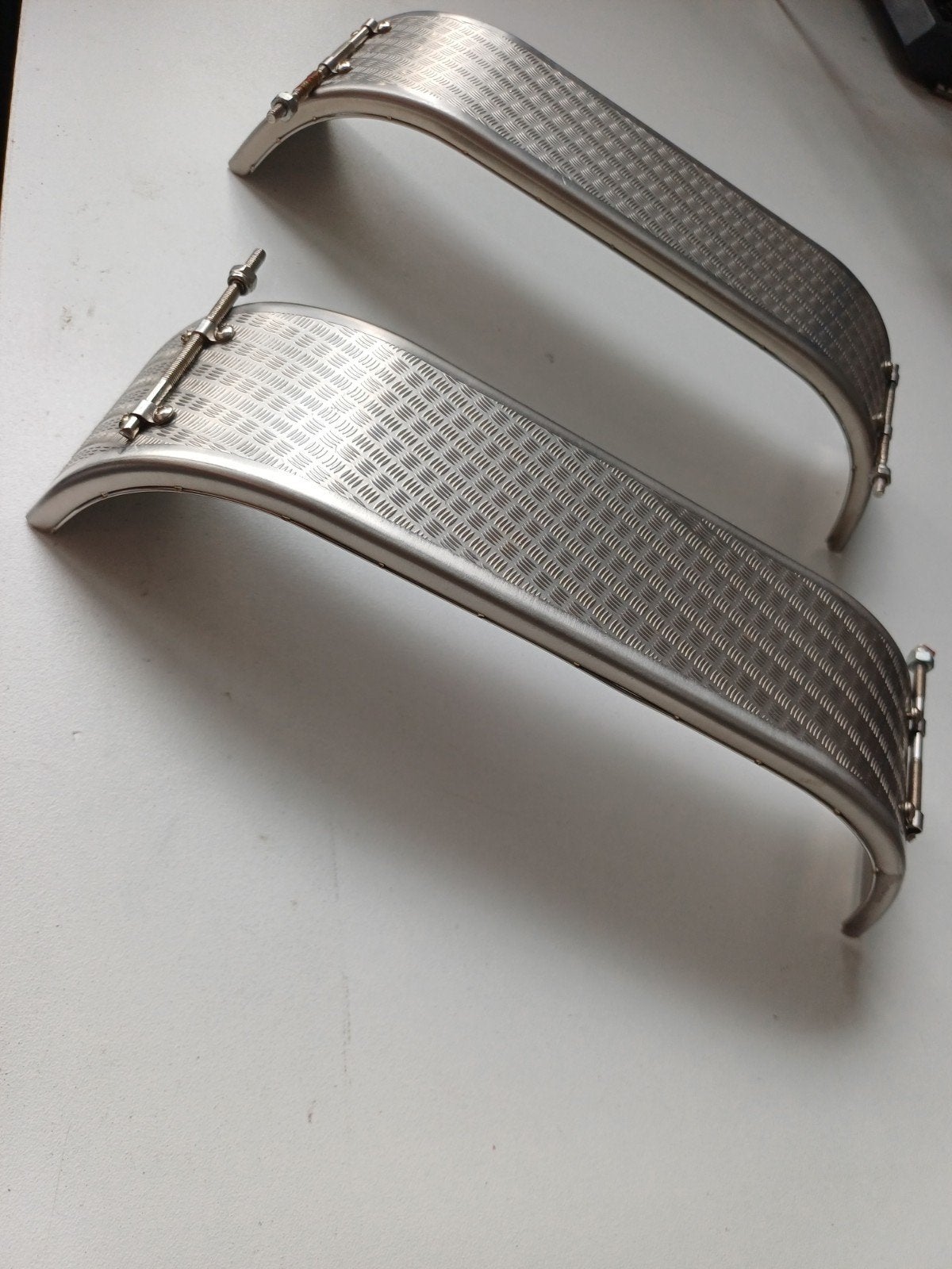 2 Lesu metalen spatborden voor 6x4 truck, Ophalen of Verzenden, Gebruikt