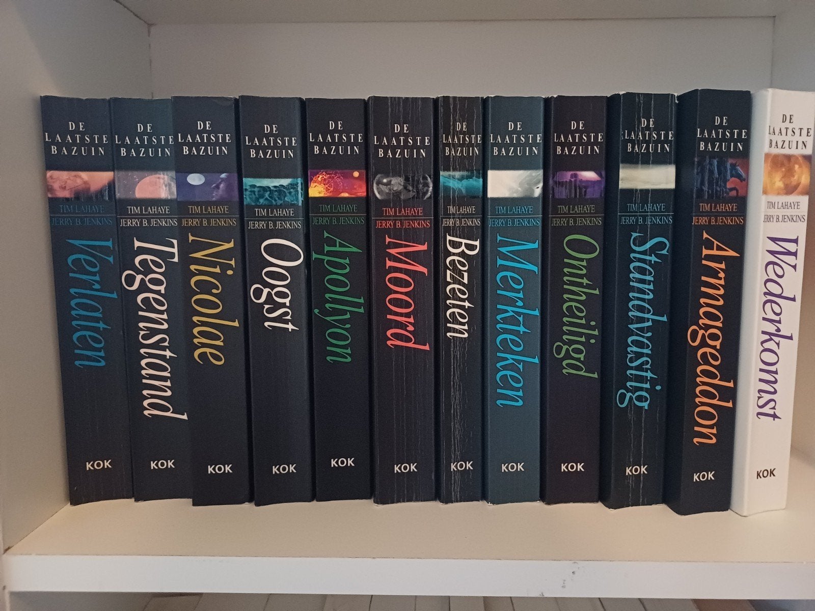 De Laatste Bazuin - Complete serie (12 boeken) - Tim LaHaye, Boeken, Gelezen, Tim LaHaye & Jerry B. Jenkins, Ophalen of Verzenden