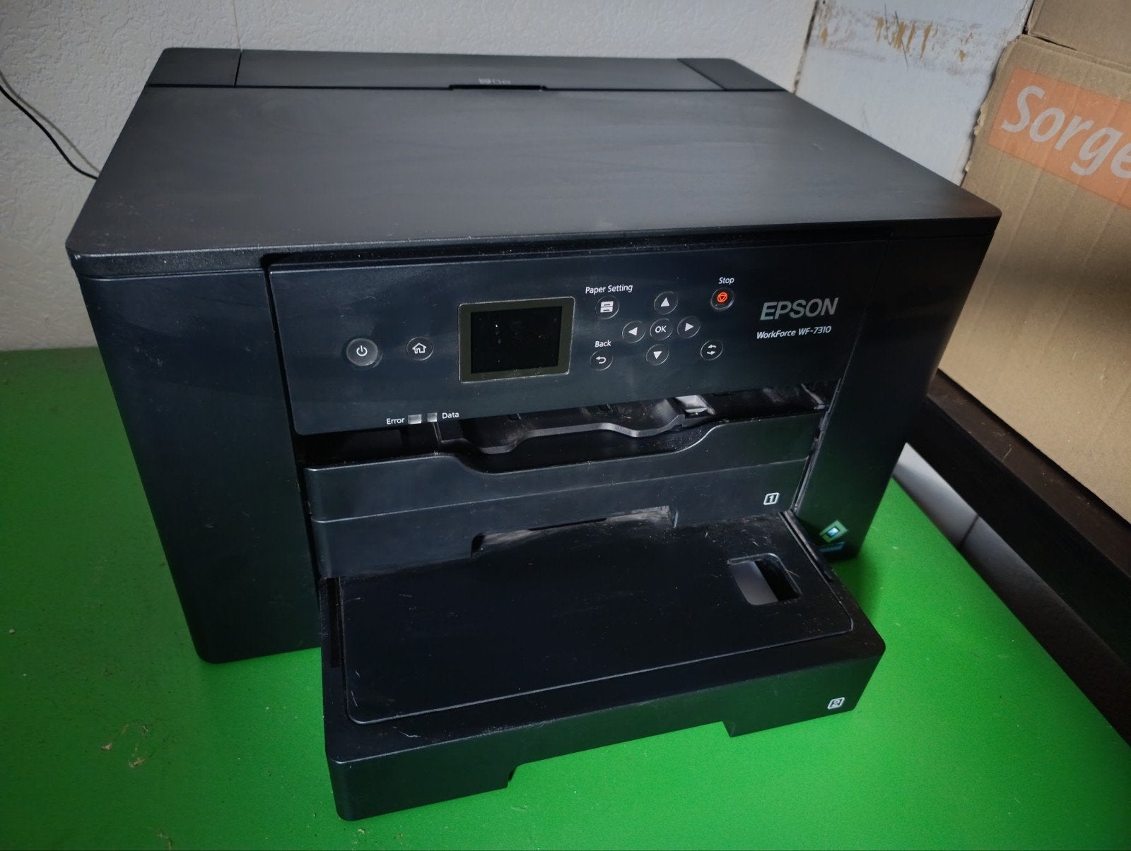 Epson WorkForce WF-7310 Printer, Ophalen, Gebruikt, Kleur printen, Printer