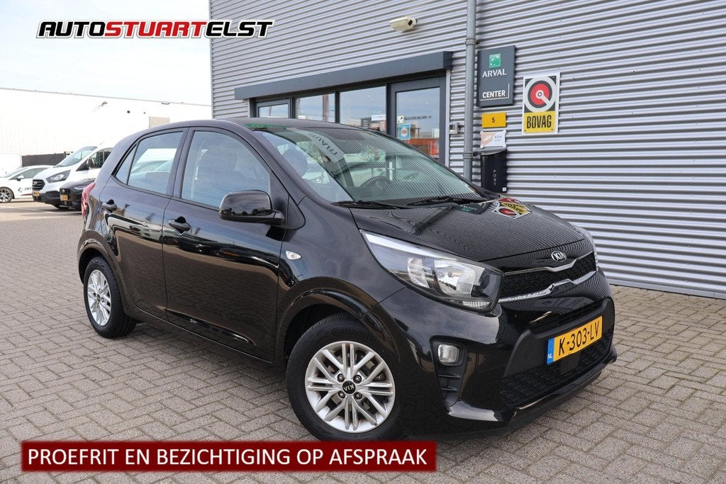 Kia Picanto 1.0 DPi DynamicLine 1e Eigenaar | Dealer Onderh, Auto's, Kia, Voorwielaandrijving, Stof, Gebruikt, Euro 6