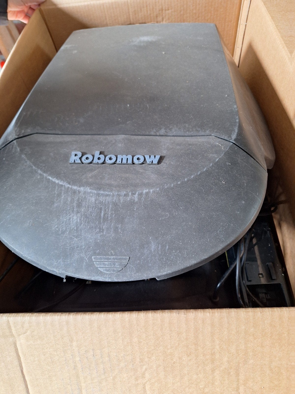 Robomow huisje voor robotmaaier, Tuin en Terras, Grasmaaiers, Ophalen of Verzenden, Gebruikt, Robomow