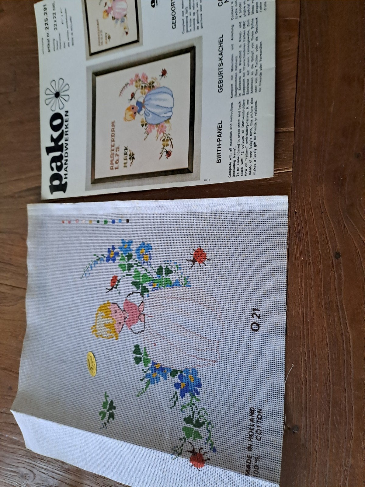 borduur voorbeeld, Ophalen of Verzenden, Nieuw, Borduurpakket