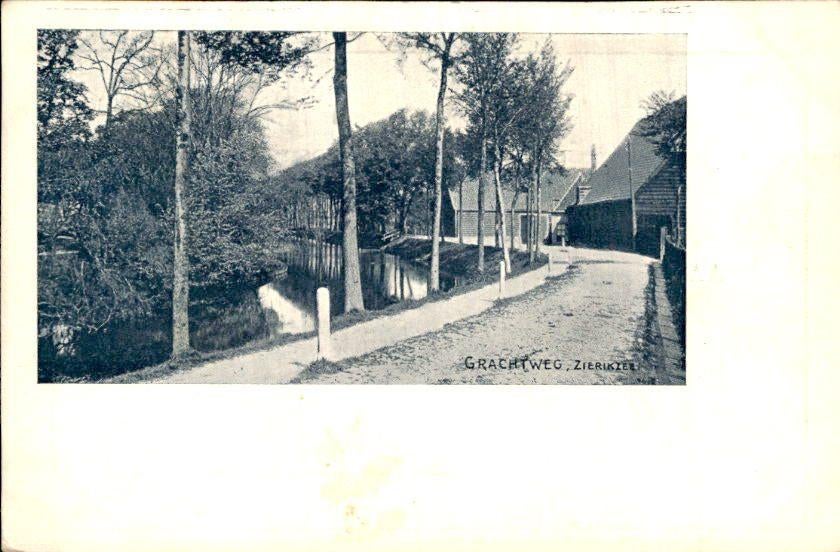 Zierikzee - Grachtweg, Ophalen of Verzenden, Voor 1920, Ongelopen, Zeeland