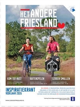 Het andere Friesland - Inspiratiekrant Voorjaar 2026 -, Fiets- of Wandelgids, Europa, Ophalen of Verzenden, Gelezen