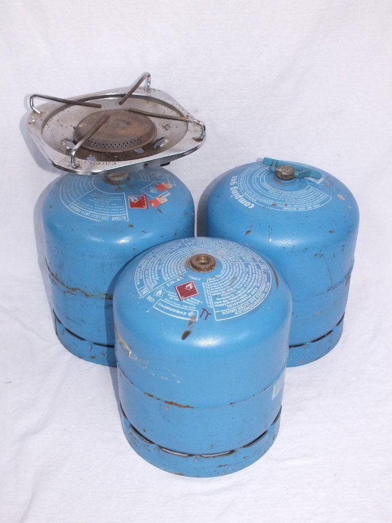 Campingaz gasflessen gasfles 907 904 en de 901, Ophalen of Verzenden