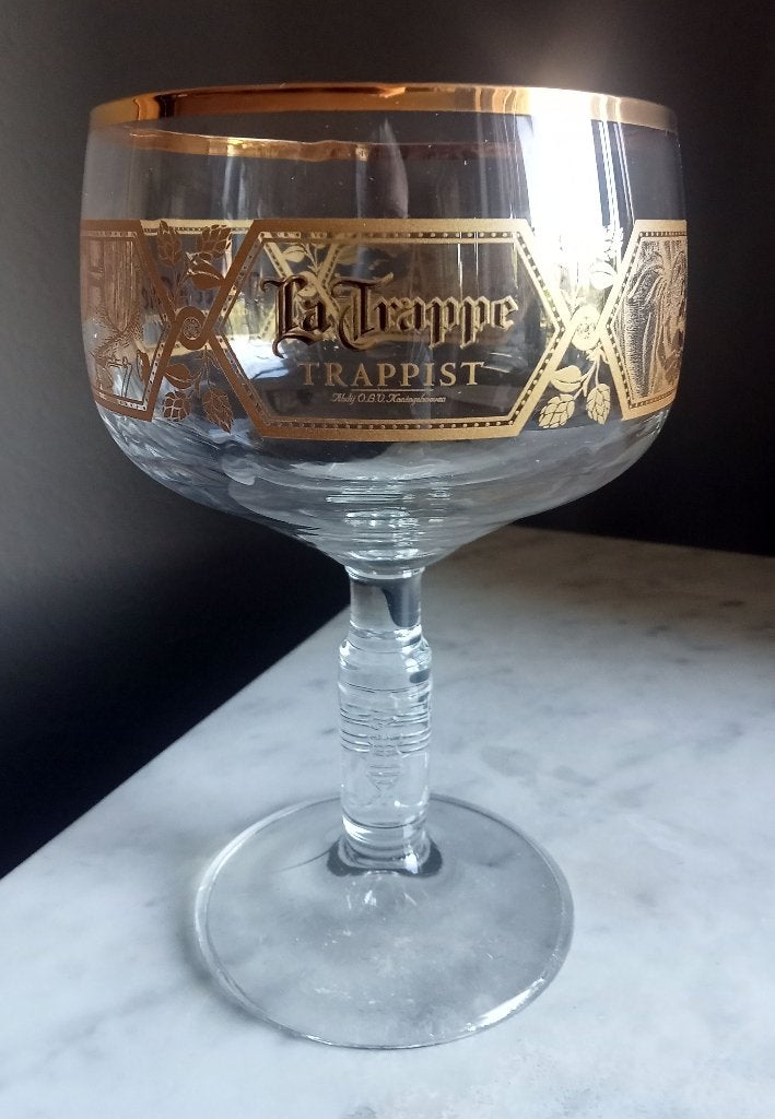 Nieuw La Trappe The Three Rules glas Limited Edition, Ophalen of Verzenden, Nieuw, Flesje(s), La Trappe