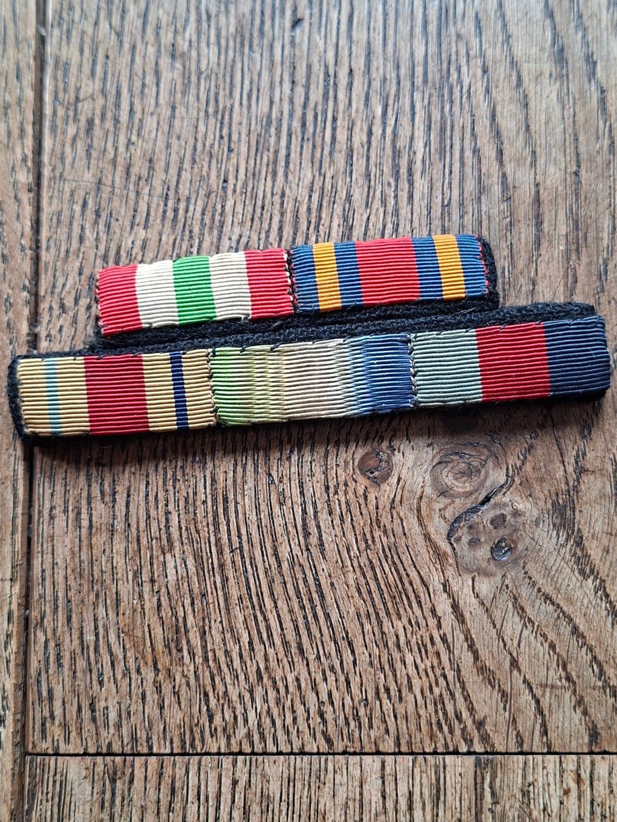 Britse WO2 baton Italië, Afrika, Atlantic en Burma star, Ophalen of Verzenden, Landmacht, Engeland, Lintje, Medaille of Wings