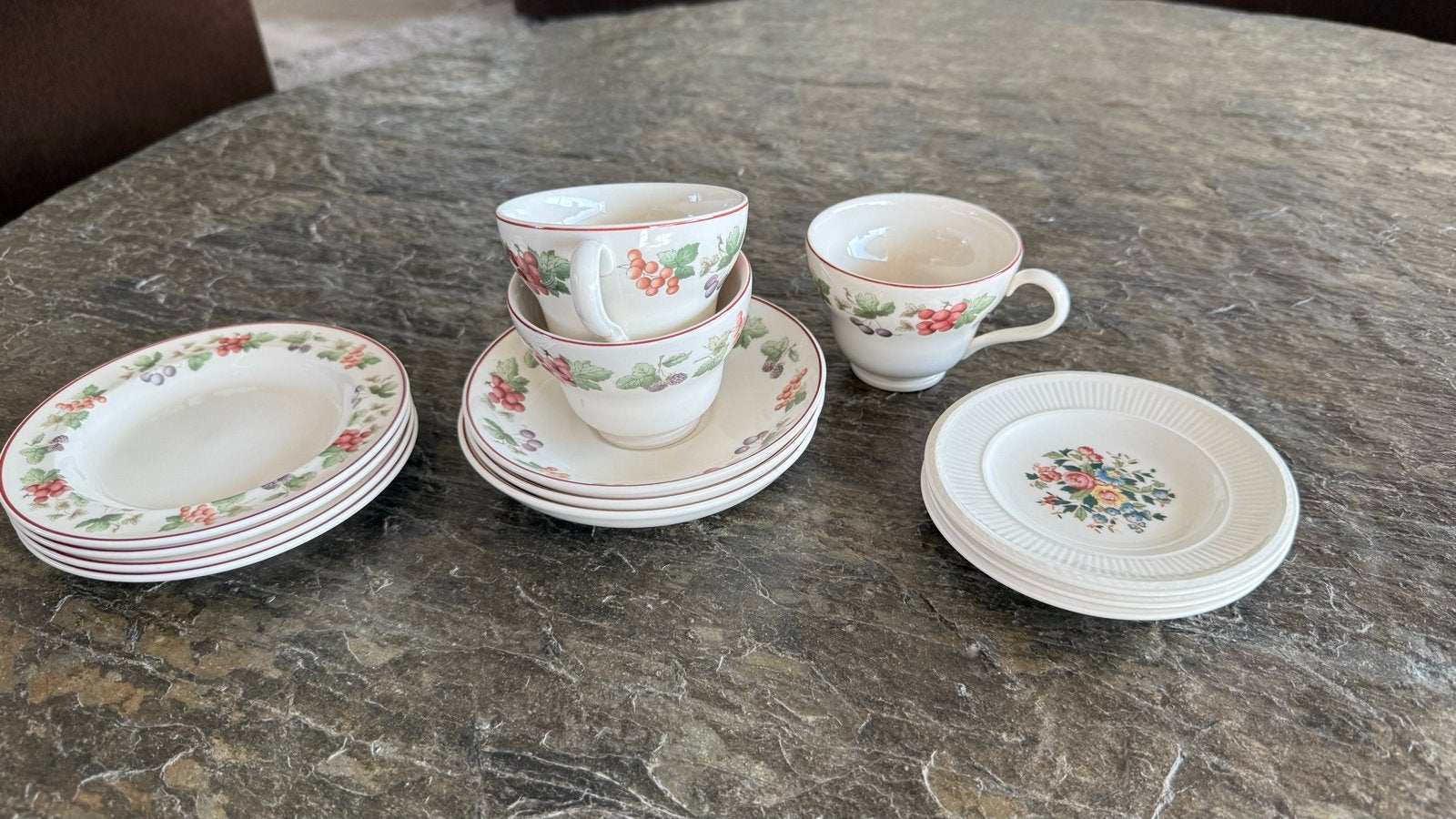 Wedgwood Conway en Queen's Ware Provence servies, Ophalen of Verzenden