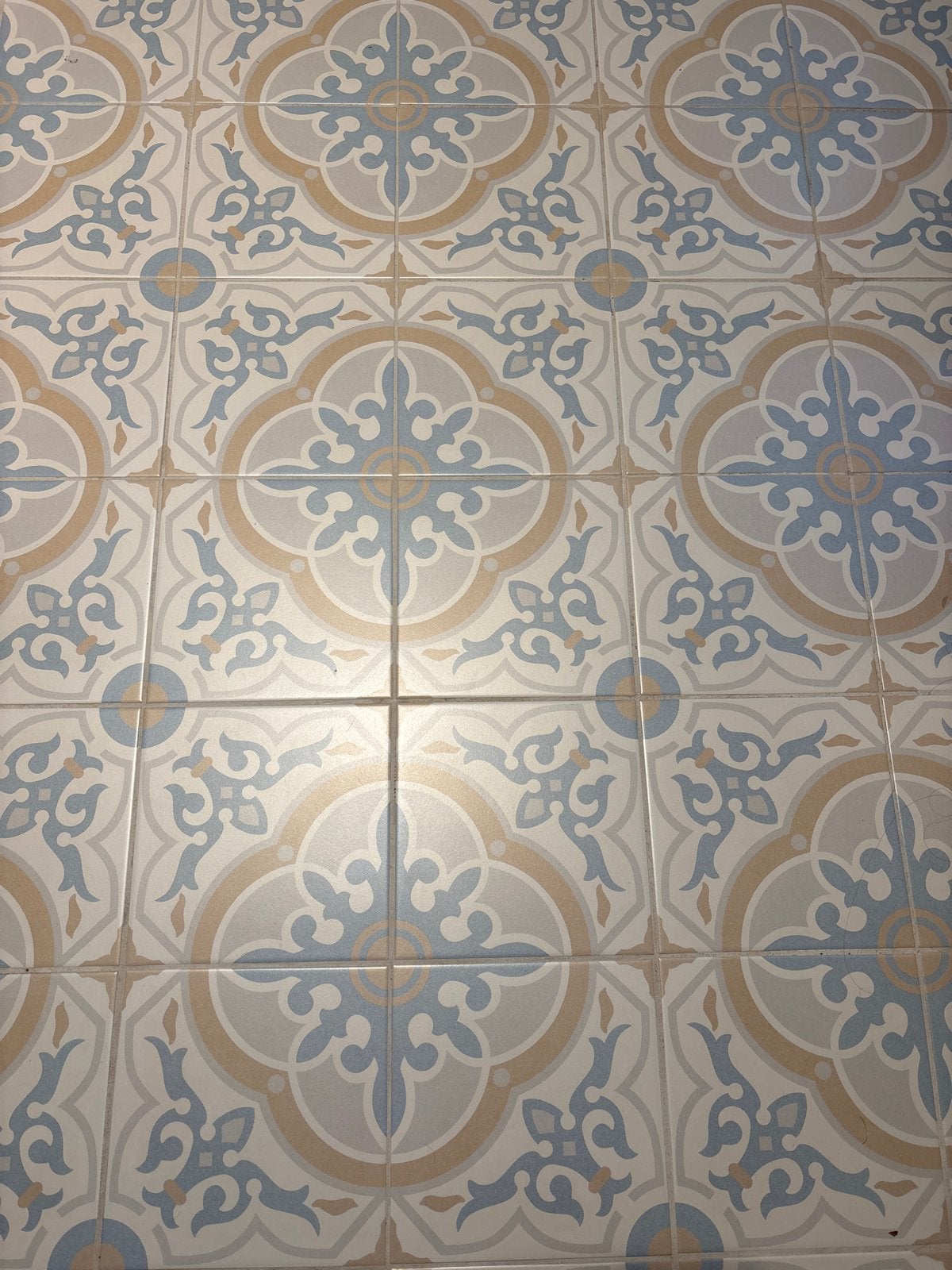 Revoir Paris Gaetine Blue tegels - 1.56 m², Doe-het-zelf en Verbouw, Ophalen, Keramiek, Nieuw, 20 tot 40 cm