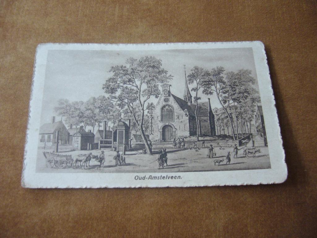 OUD AMSTELVEEN, Ophalen of Verzenden, 1920 tot 1940, Ongelopen, Zuid-Holland