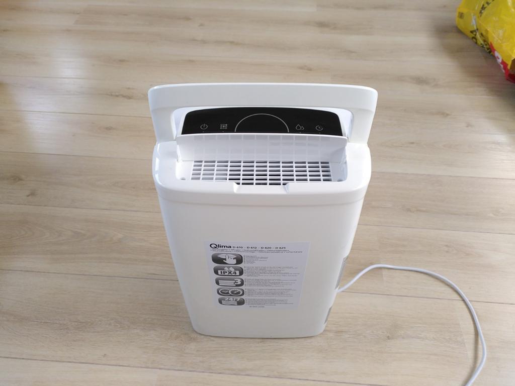 Qlima D 610 Luchtontvochtiger - Stil en Efficiënt, Witgoed en Apparatuur, Ophalen of Verzenden, Zo goed als nieuw, Luchtontvochter