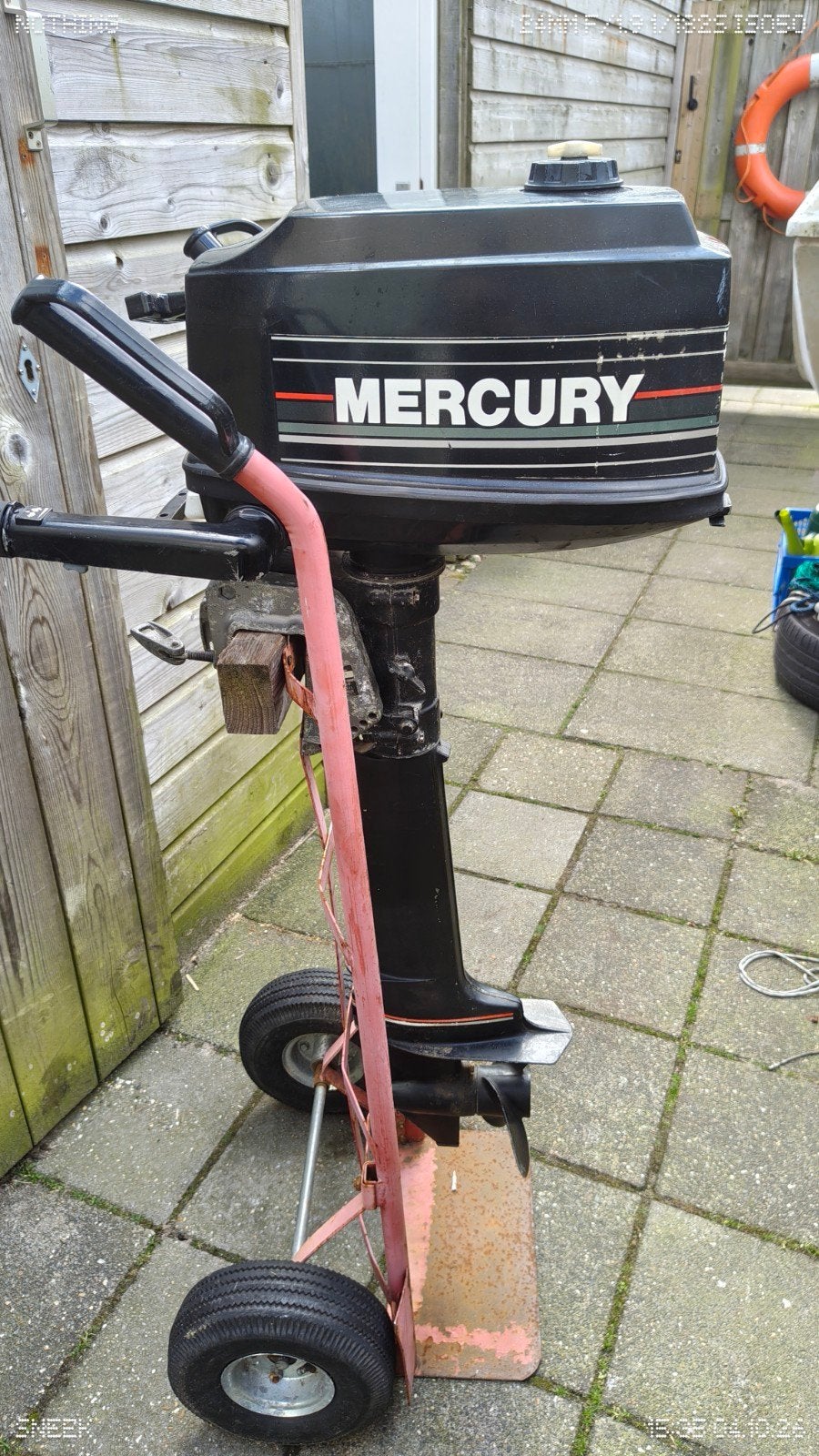 Mercury 4 pk 2 takt langstaart, Ophalen, Zo goed als nieuw