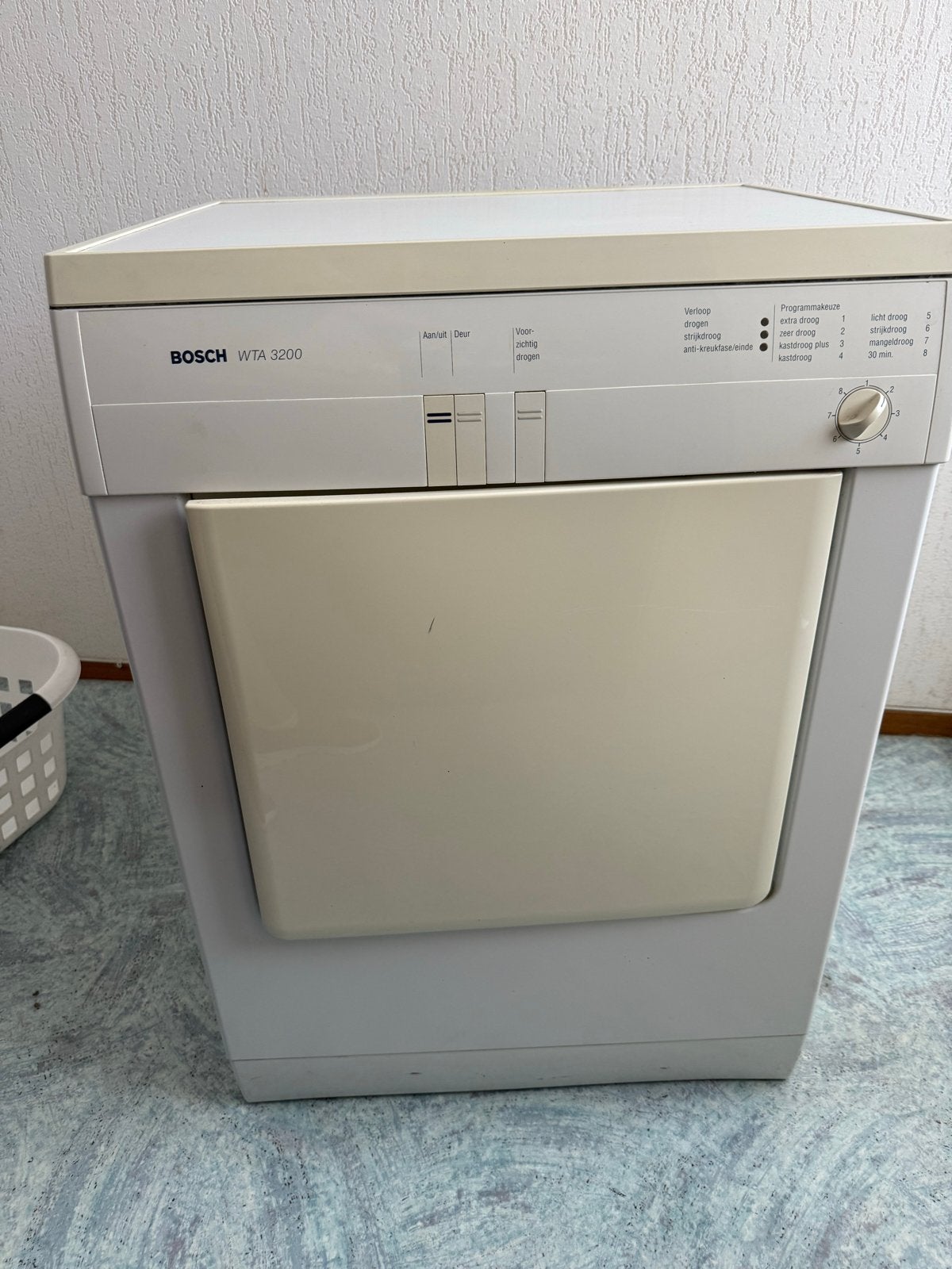 Bosch WTA 3200 Luchtafvoer Wasdroger, Ophalen, 6 tot 8 kg, Gebruikt, Luchtafvoer
