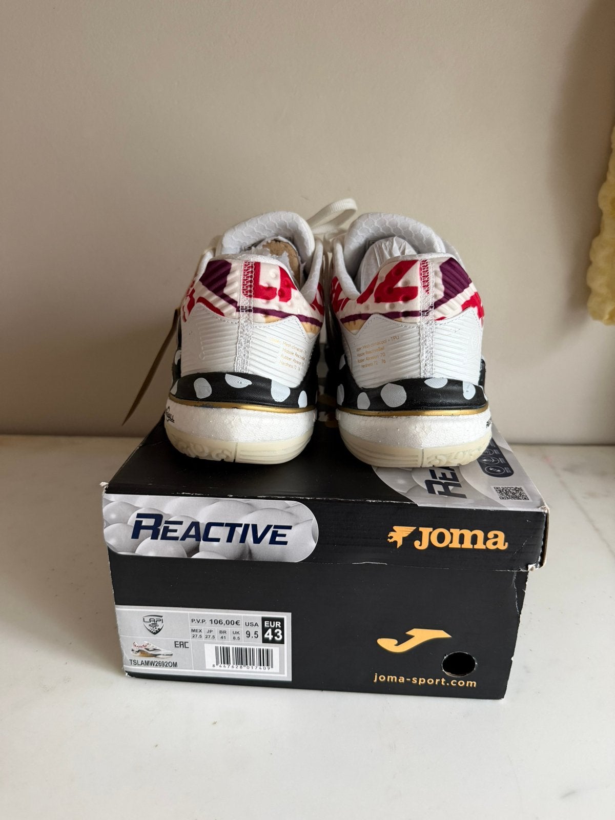 Joma Slam padel x Lapi schoenen, Ophalen of Verzenden, Nieuw, Padelschoenen