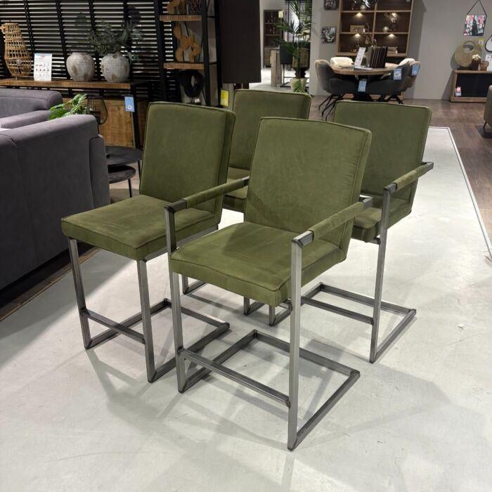 Barkruk set Rago Profijt Meubel, Ophalen, Zo goed als nieuw, 90 cm of meer, Metaal