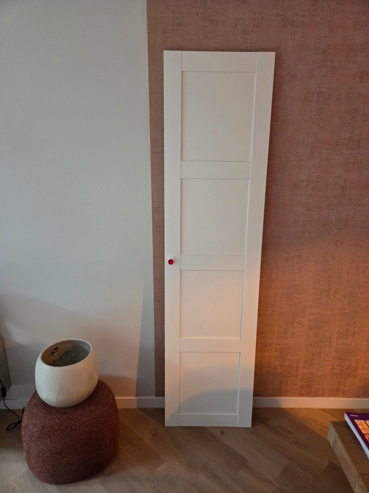 Ikea paxdeur wit 195x50 cm, Ophalen, Minder dan 80 cm, Binnendeur, Minder dan 200 cm