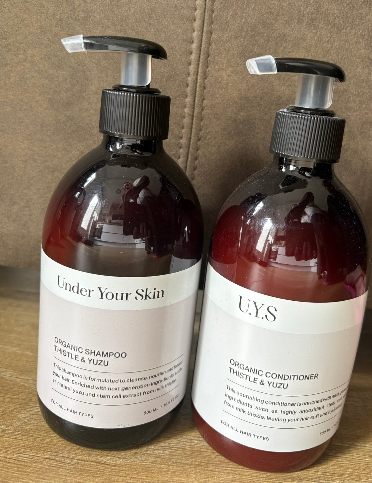 Under your Skin shampoo en conditioner nieuw, Sieraden, Tassen en Uiterlijk, Ophalen of Verzenden, Nieuw, Shampoo of Conditioner