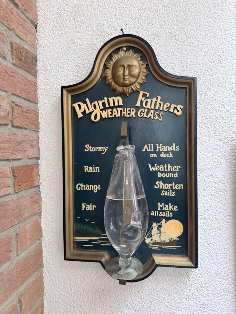 Pilgrim Fathers Weather Glass Weerstation, Ophalen of Verzenden, Gebruikt, Weerstation