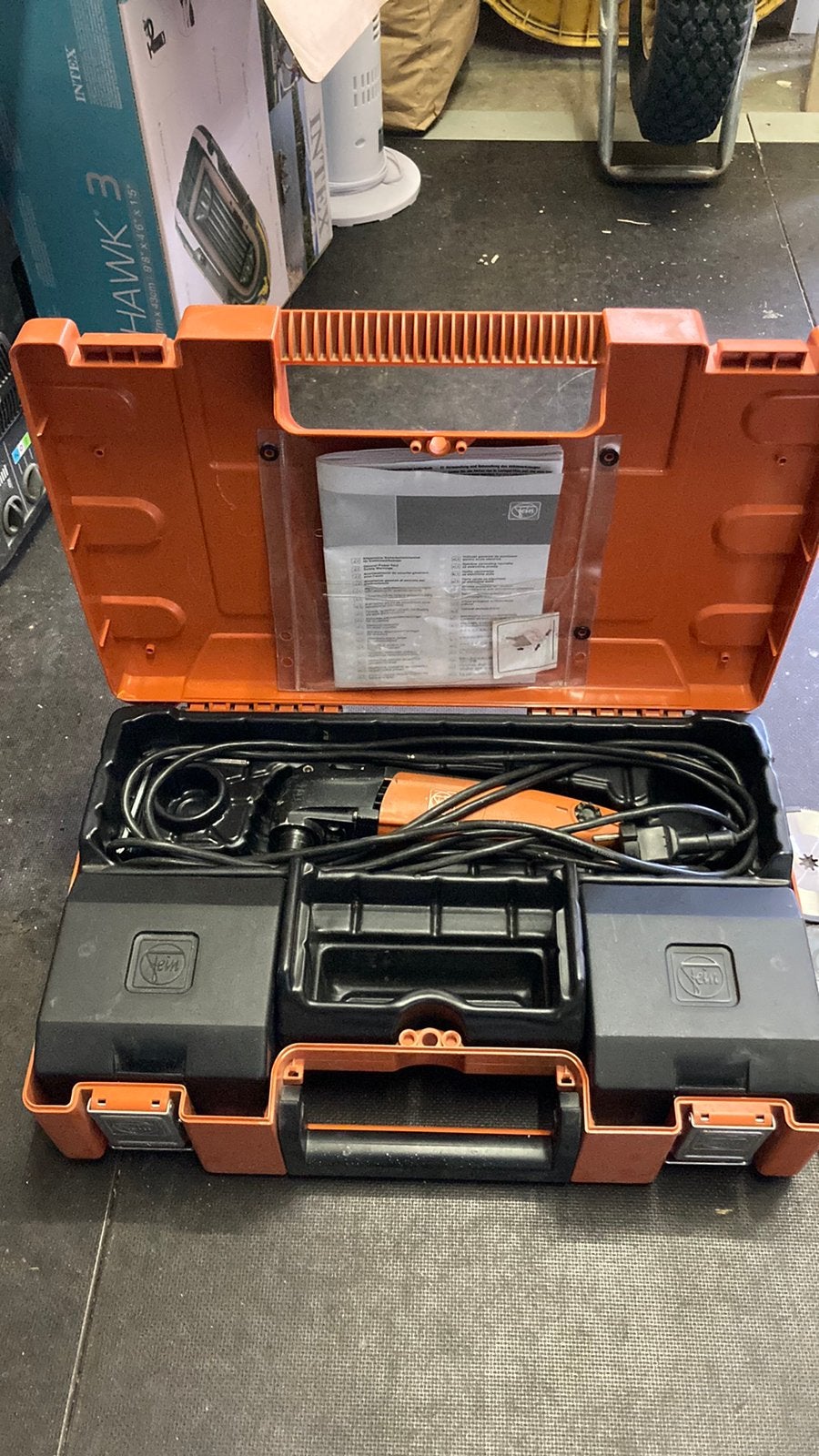 Fein Multimaster met div hulpstukken, Ophalen, Gebruikt, Multitool, Overige merken