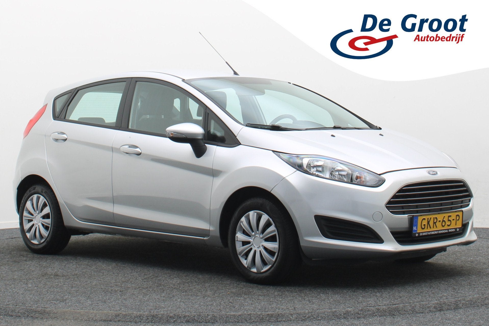 Ford Fiesta 1.25 5-Deurs, Airco, Stoelverwarming, Elektrisch, Auto's, Voorwielaandrijving, Stof, 82 pk, Bedrijf
