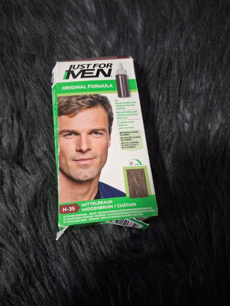 Just For Men Haarverf H-35 Middenbruin, Ophalen of Verzenden, Nieuw, Overige typen