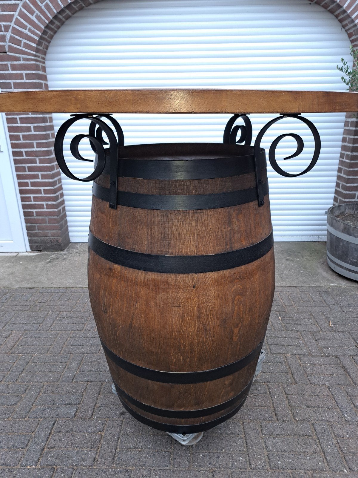 Statafel, 150 liter of meer, Ophalen, Gebruikt, Hout